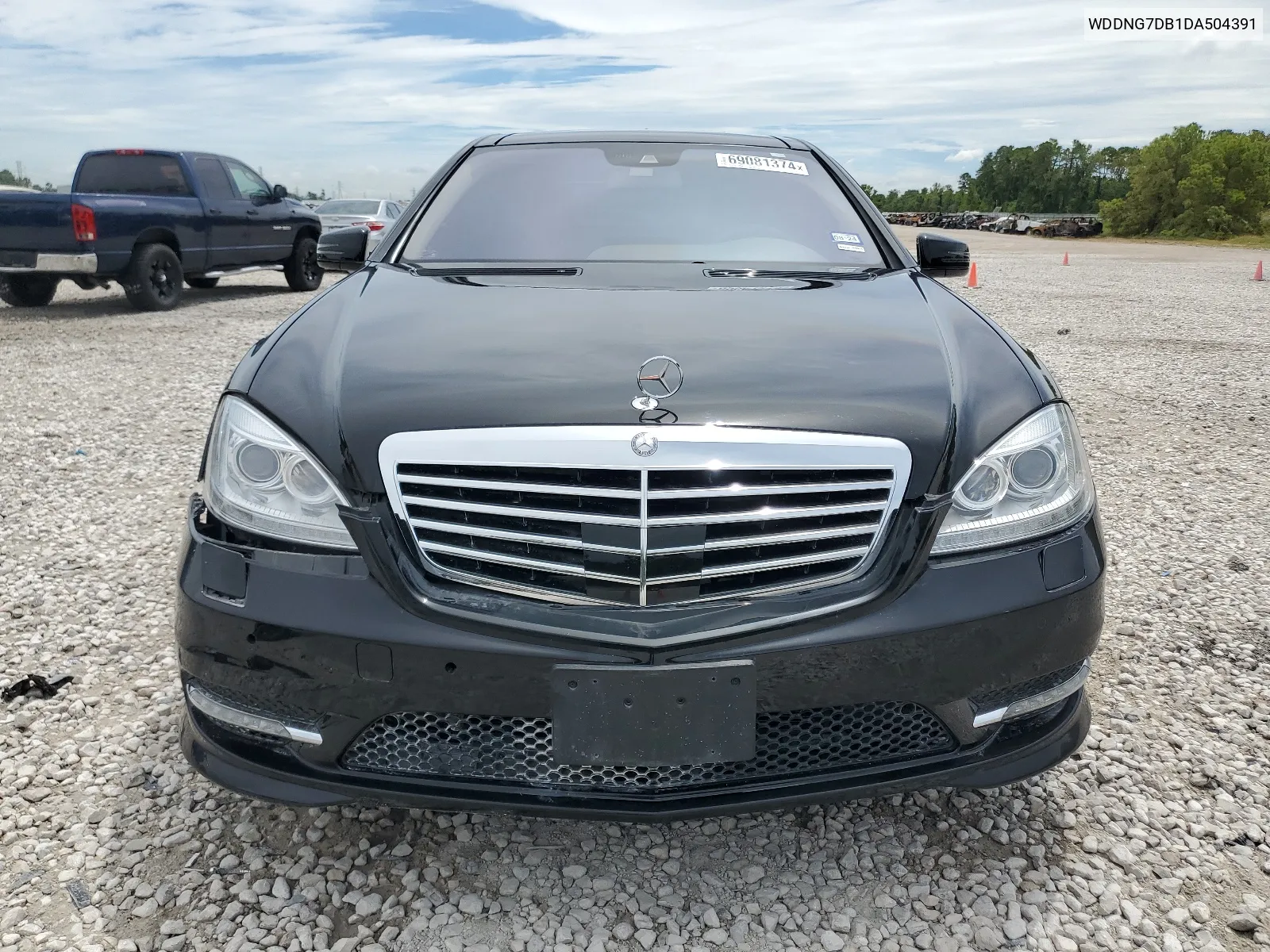 2013 Mercedes-Benz S 550 VIN: WDDNG7DB1DA504391 Lot: 69081374