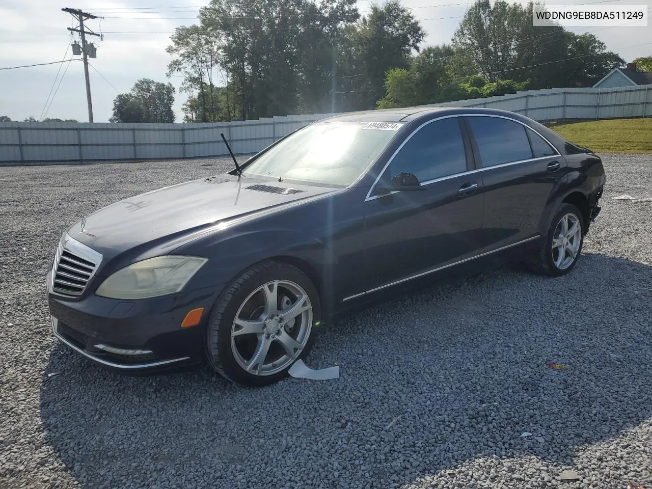 2013 Mercedes-Benz S 550 4Matic VIN: WDDNG9EB8DA511249 Lot: 69480574