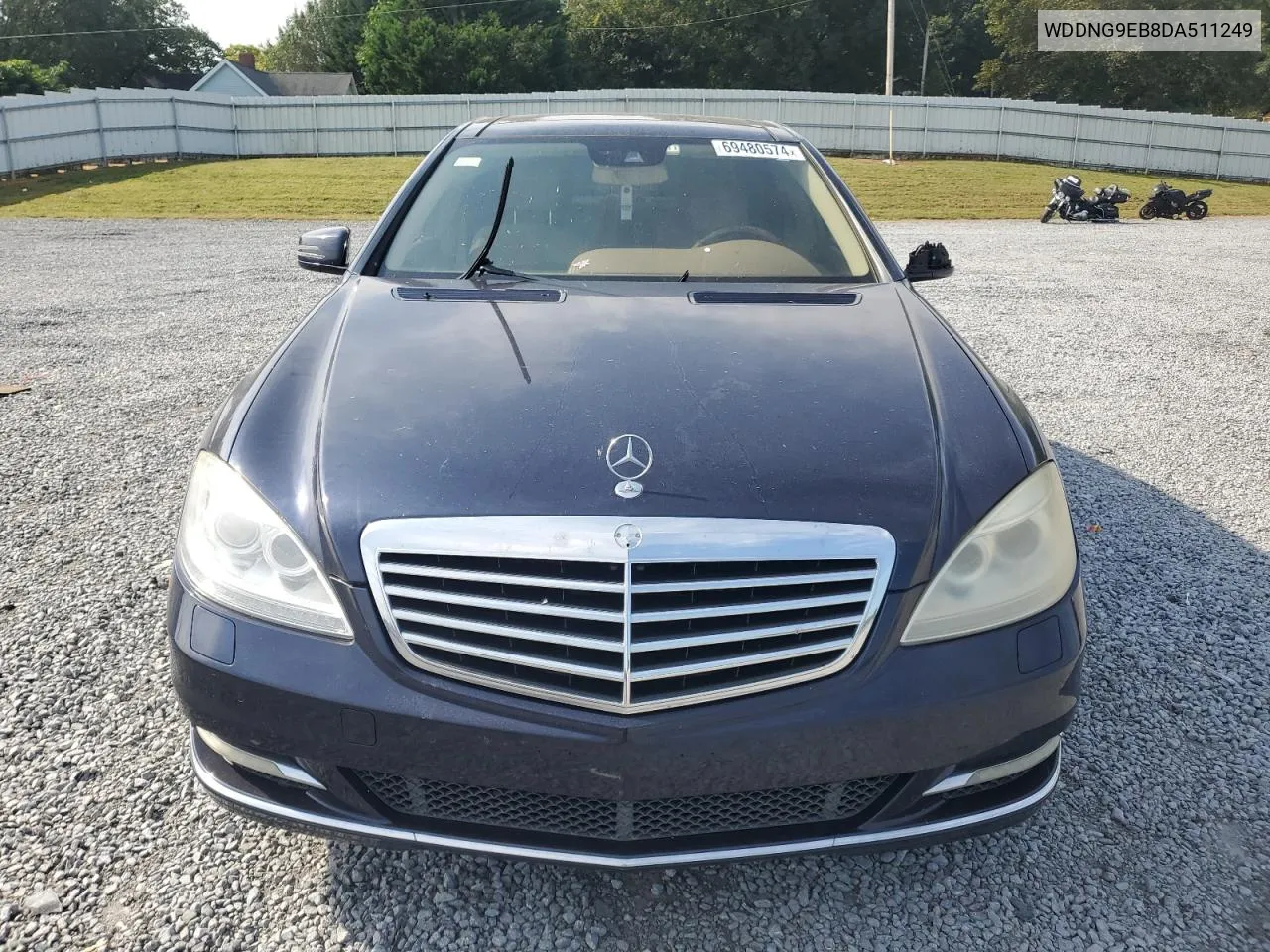 2013 Mercedes-Benz S 550 4Matic VIN: WDDNG9EB8DA511249 Lot: 69480574