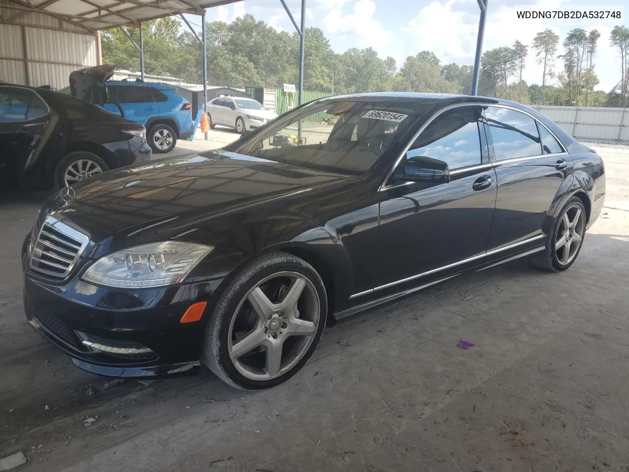 2013 Mercedes-Benz S 550 VIN: WDDNG7DB2DA532748 Lot: 69620154