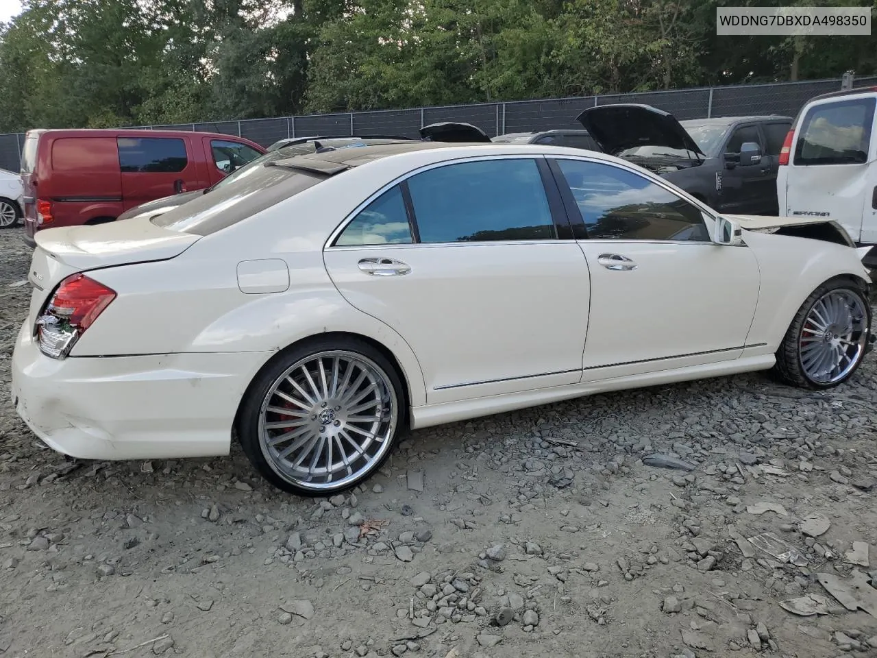 2013 Mercedes-Benz S 550 VIN: WDDNG7DBXDA498350 Lot: 71441364