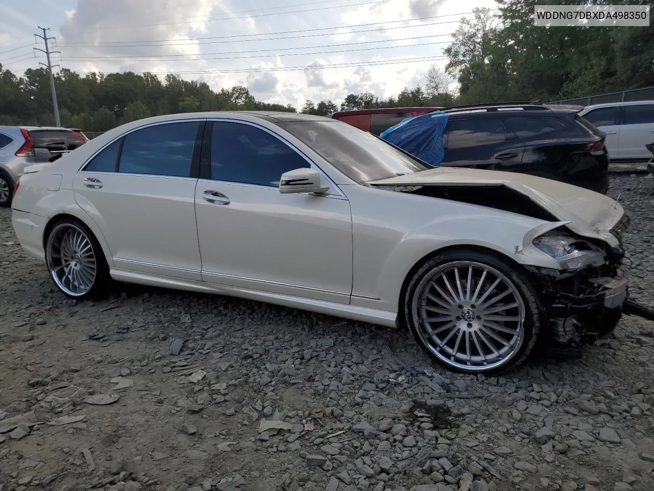 2013 Mercedes-Benz S 550 VIN: WDDNG7DBXDA498350 Lot: 71441364