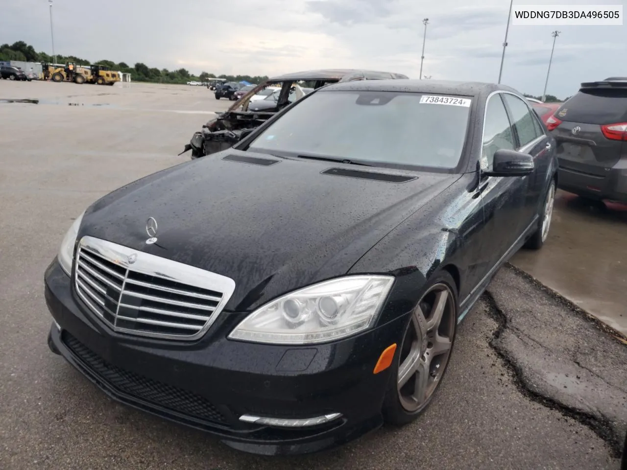 2013 Mercedes-Benz S 550 VIN: WDDNG7DB3DA496505 Lot: 73843724