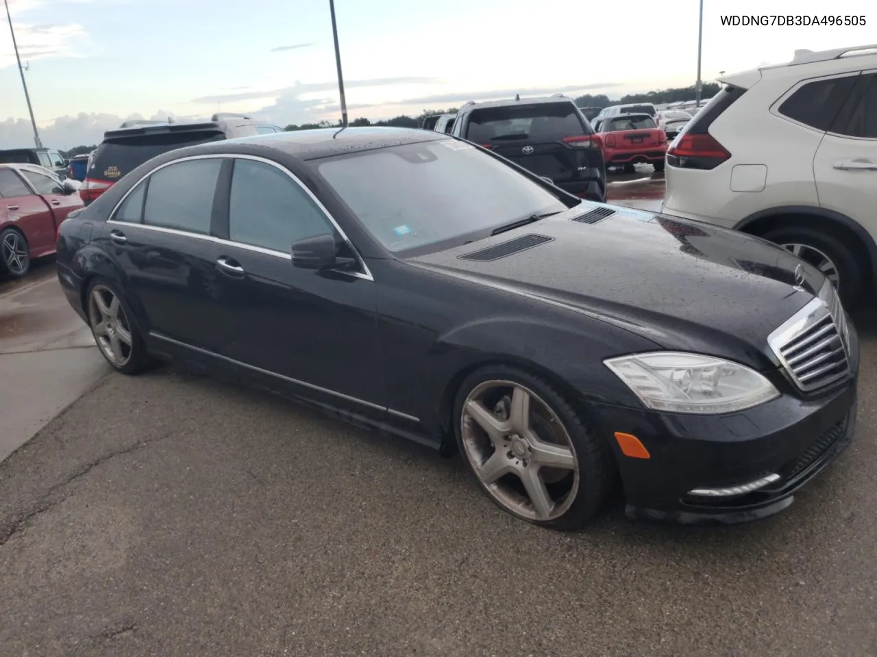 2013 Mercedes-Benz S 550 VIN: WDDNG7DB3DA496505 Lot: 73843724