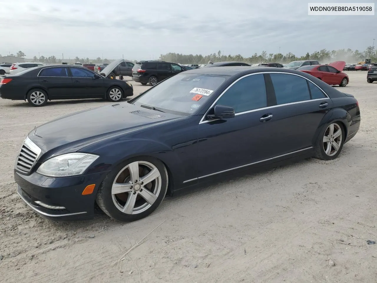 2013 Mercedes-Benz S 550 4Matic VIN: WDDNG9EB8DA519058 Lot: 76172284