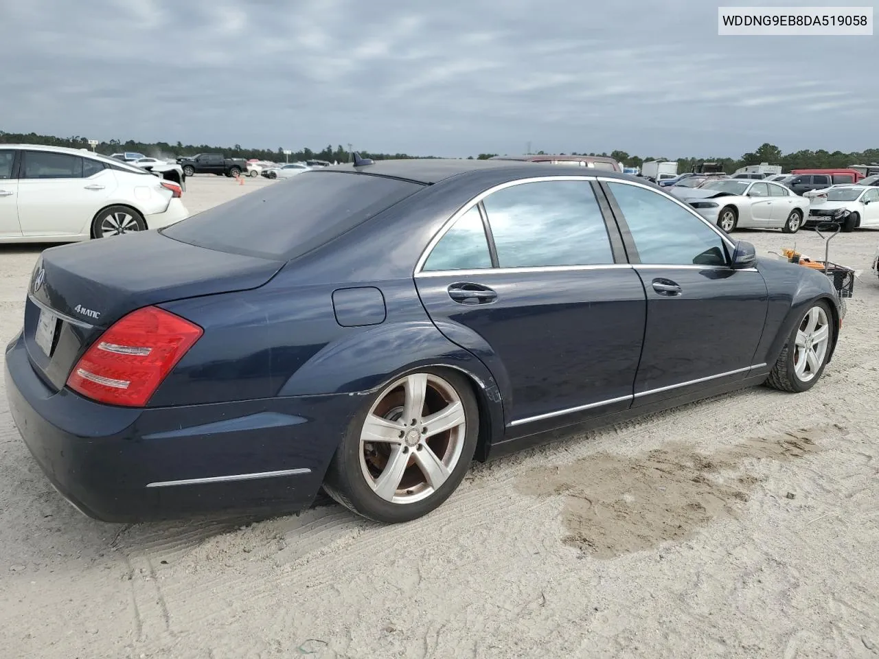 2013 Mercedes-Benz S 550 4Matic VIN: WDDNG9EB8DA519058 Lot: 76172284