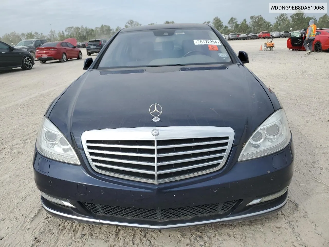 2013 Mercedes-Benz S 550 4Matic VIN: WDDNG9EB8DA519058 Lot: 76172284