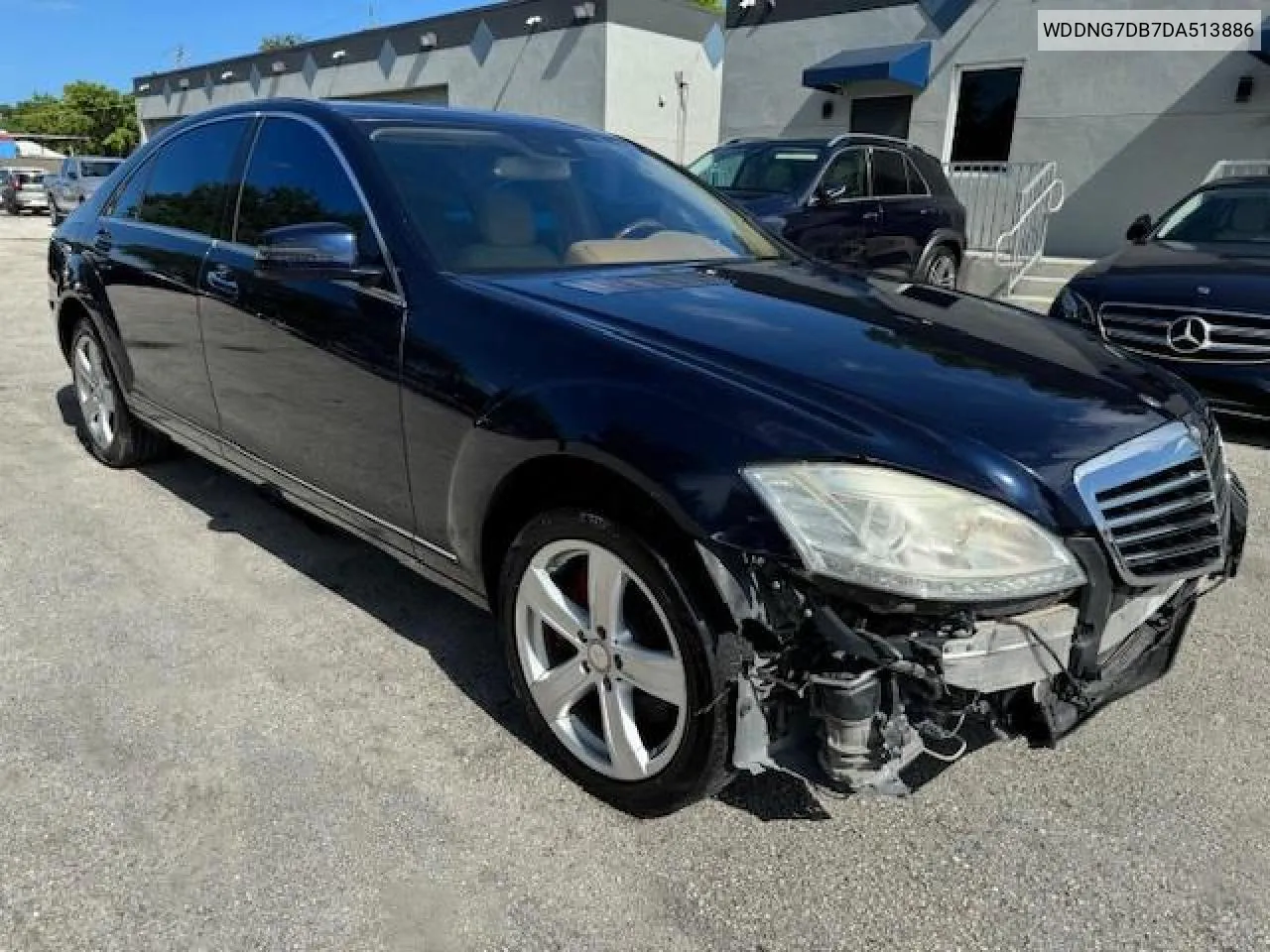 2013 Mercedes-Benz S 550 VIN: WDDNG7DB7DA513886 Lot: 80802814