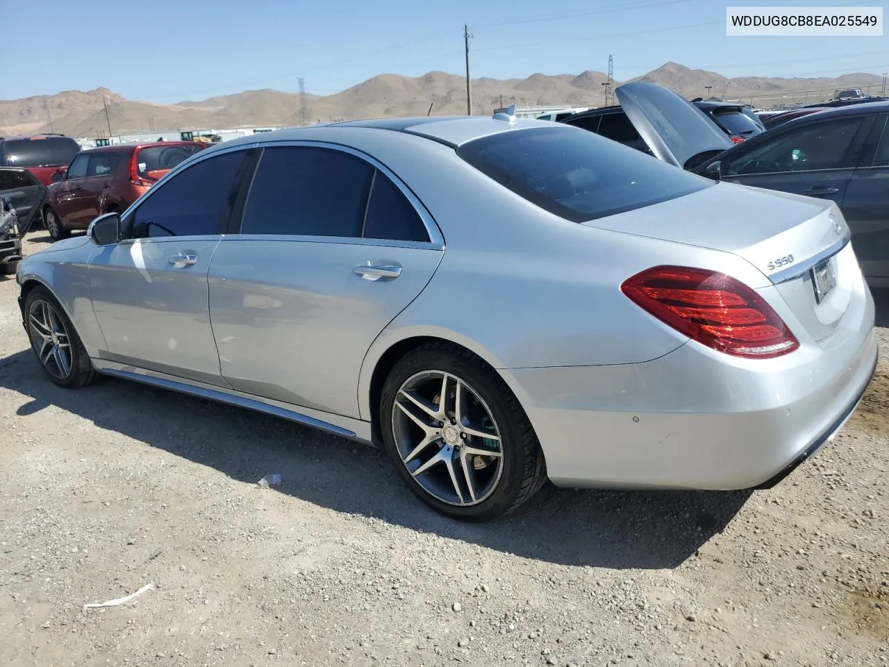 2014 Mercedes-Benz S 550 VIN: WDDUG8CB8EA025549 Lot: 53291144