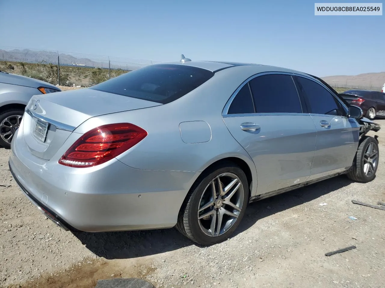 2014 Mercedes-Benz S 550 VIN: WDDUG8CB8EA025549 Lot: 53291144