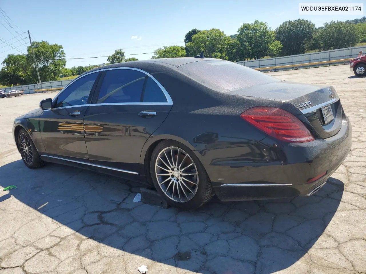 2014 Mercedes-Benz S 550 4Matic VIN: WDDUG8FBXEA021174 Lot: 60345894