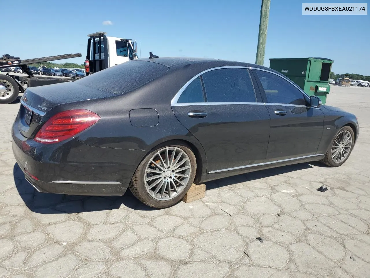 2014 Mercedes-Benz S 550 4Matic VIN: WDDUG8FBXEA021174 Lot: 60345894