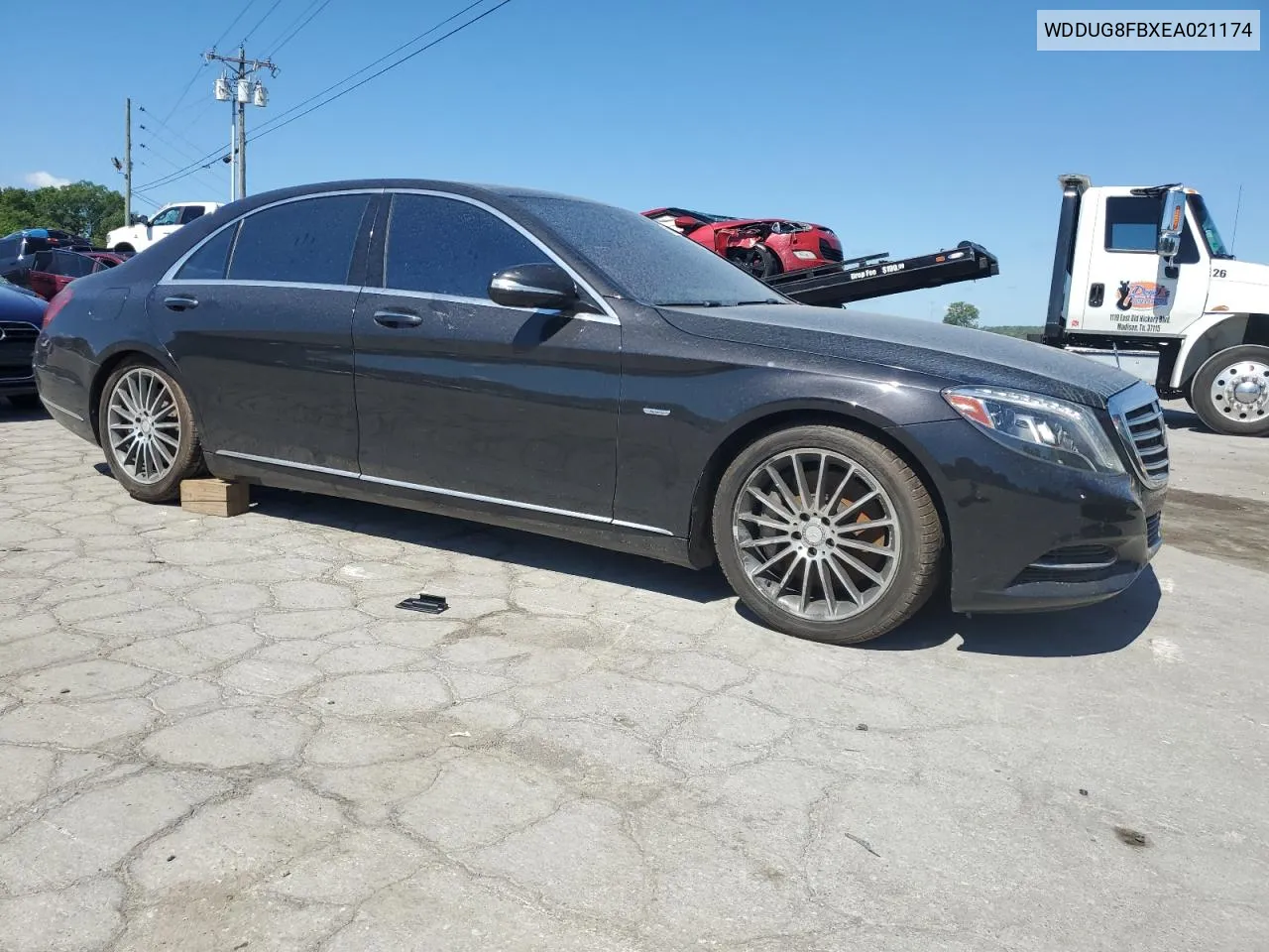 2014 Mercedes-Benz S 550 4Matic VIN: WDDUG8FBXEA021174 Lot: 60345894