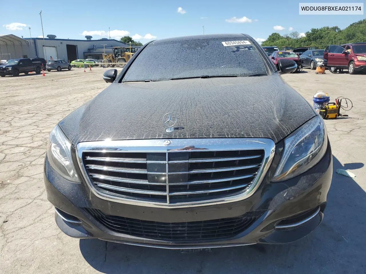 2014 Mercedes-Benz S 550 4Matic VIN: WDDUG8FBXEA021174 Lot: 60345894