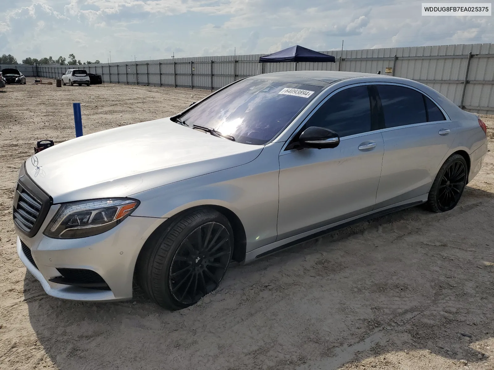 2014 Mercedes-Benz S 550 4Matic VIN: WDDUG8FB7EA025375 Lot: 64093894