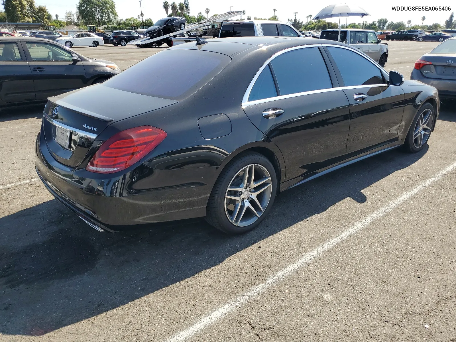 2014 Mercedes-Benz S 550 4Matic VIN: WDDUG8FB5EA065406 Lot: 66416204