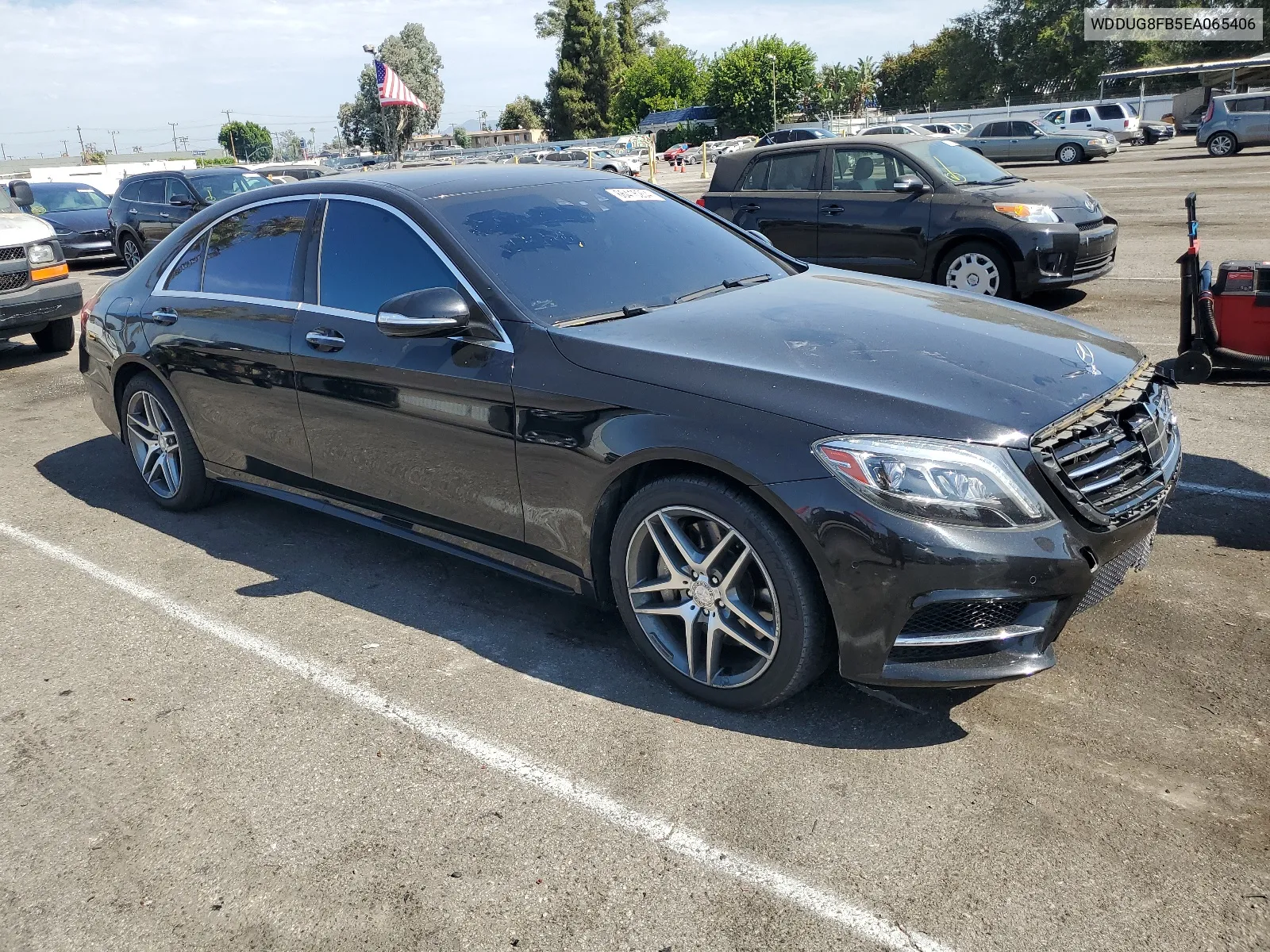 2014 Mercedes-Benz S 550 4Matic VIN: WDDUG8FB5EA065406 Lot: 66416204