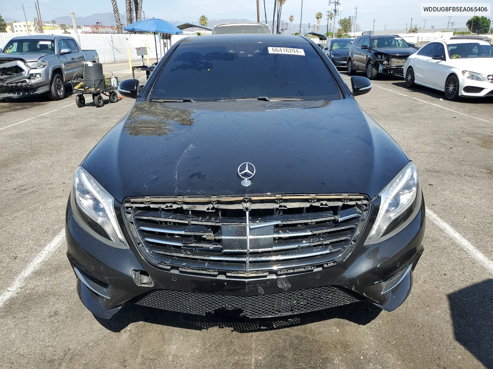 2014 Mercedes-Benz S 550 4Matic VIN: WDDUG8FB5EA065406 Lot: 66416204