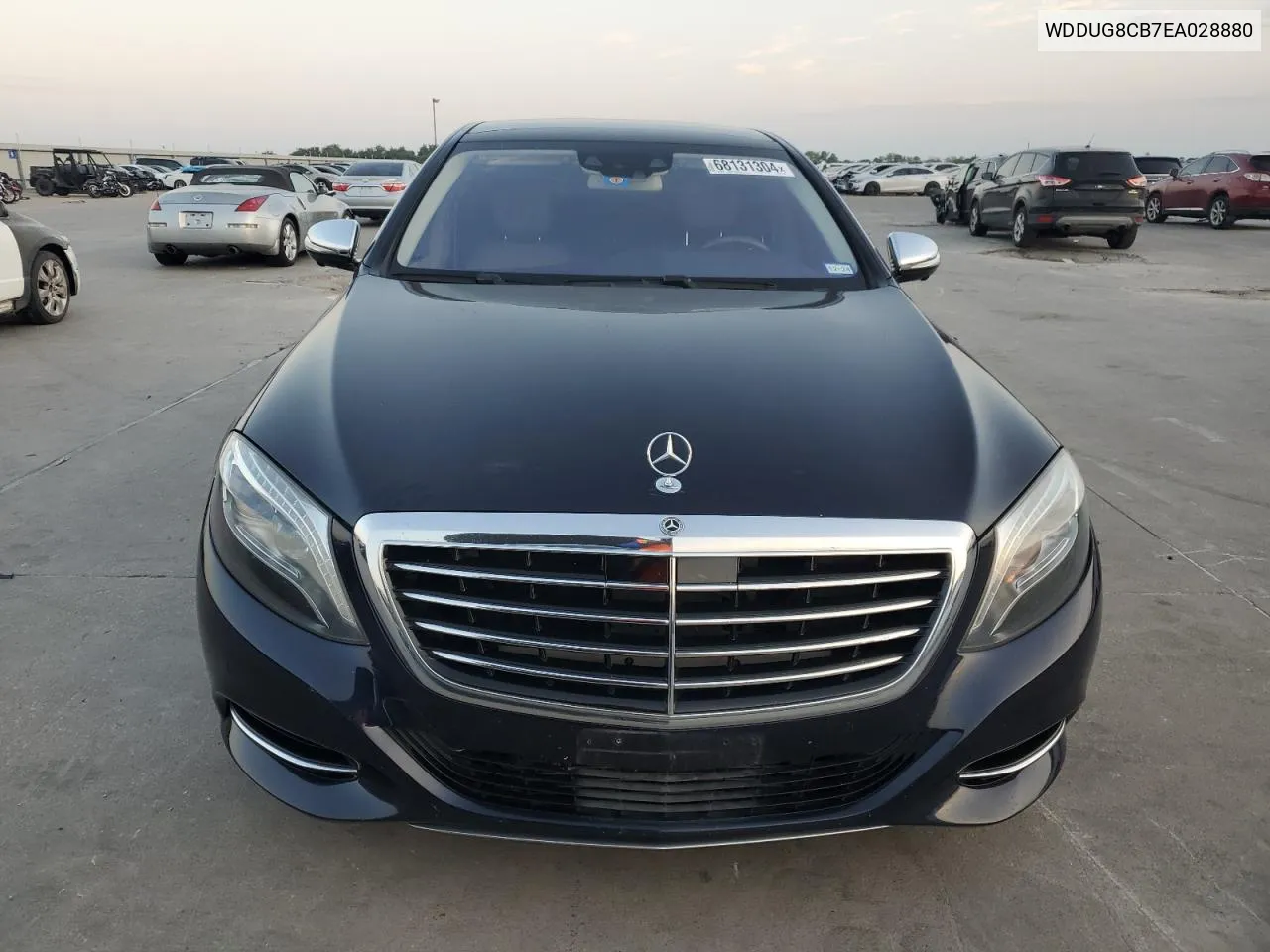 2014 Mercedes-Benz S 550 VIN: WDDUG8CB7EA028880 Lot: 68131304