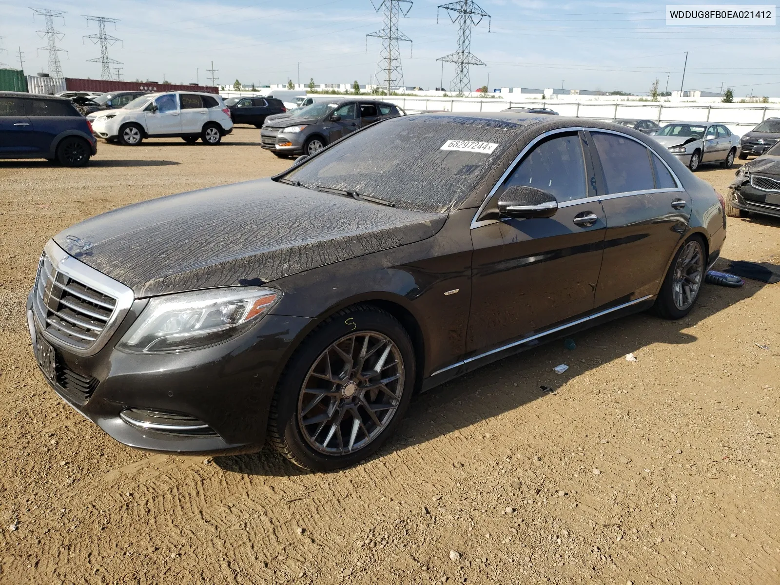 2014 Mercedes-Benz S 550 4Matic VIN: WDDUG8FB0EA021412 Lot: 68297244