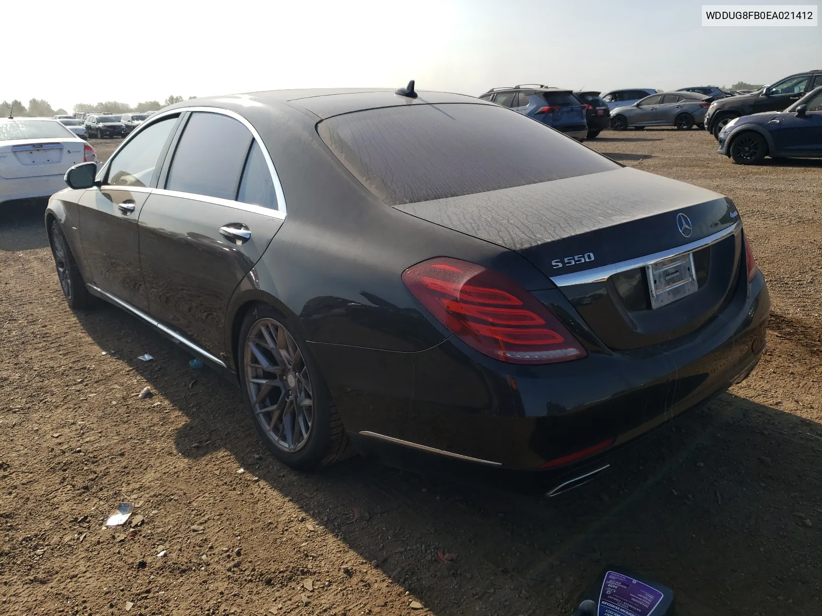 2014 Mercedes-Benz S 550 4Matic VIN: WDDUG8FB0EA021412 Lot: 68297244