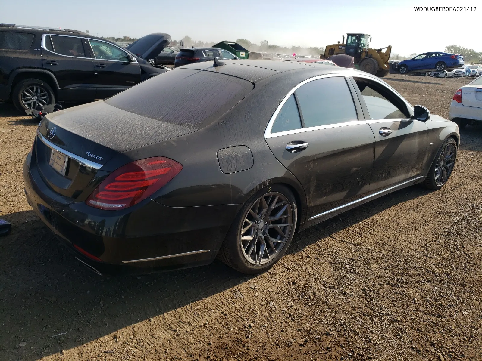 2014 Mercedes-Benz S 550 4Matic VIN: WDDUG8FB0EA021412 Lot: 68297244