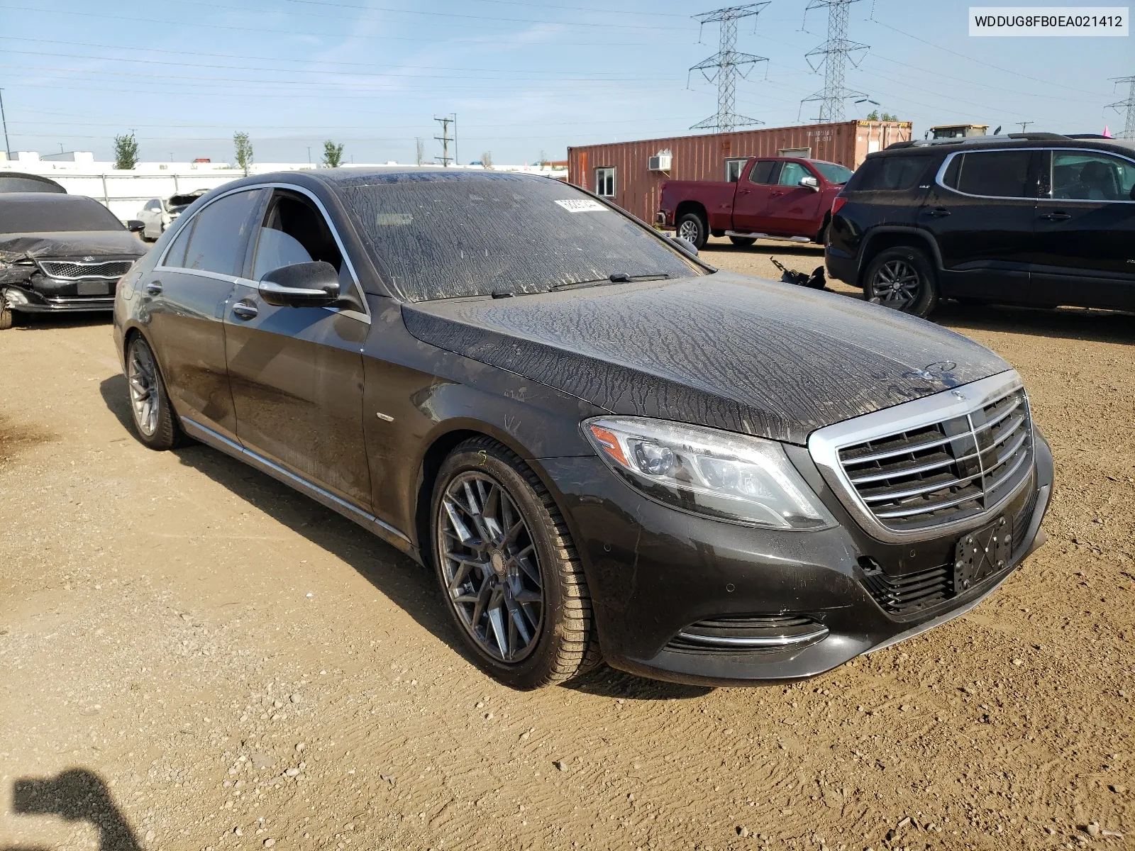 2014 Mercedes-Benz S 550 4Matic VIN: WDDUG8FB0EA021412 Lot: 68297244