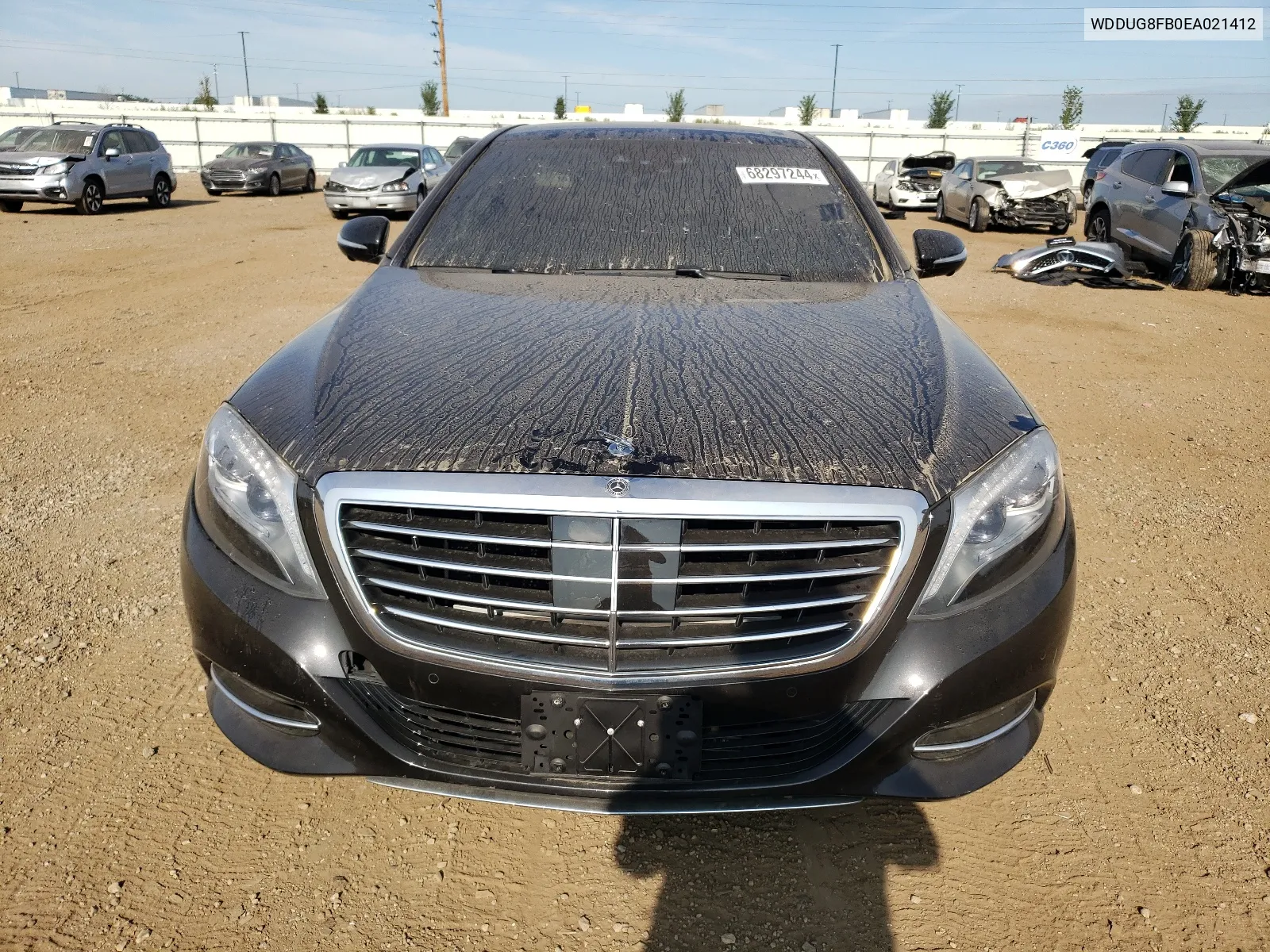 2014 Mercedes-Benz S 550 4Matic VIN: WDDUG8FB0EA021412 Lot: 68297244