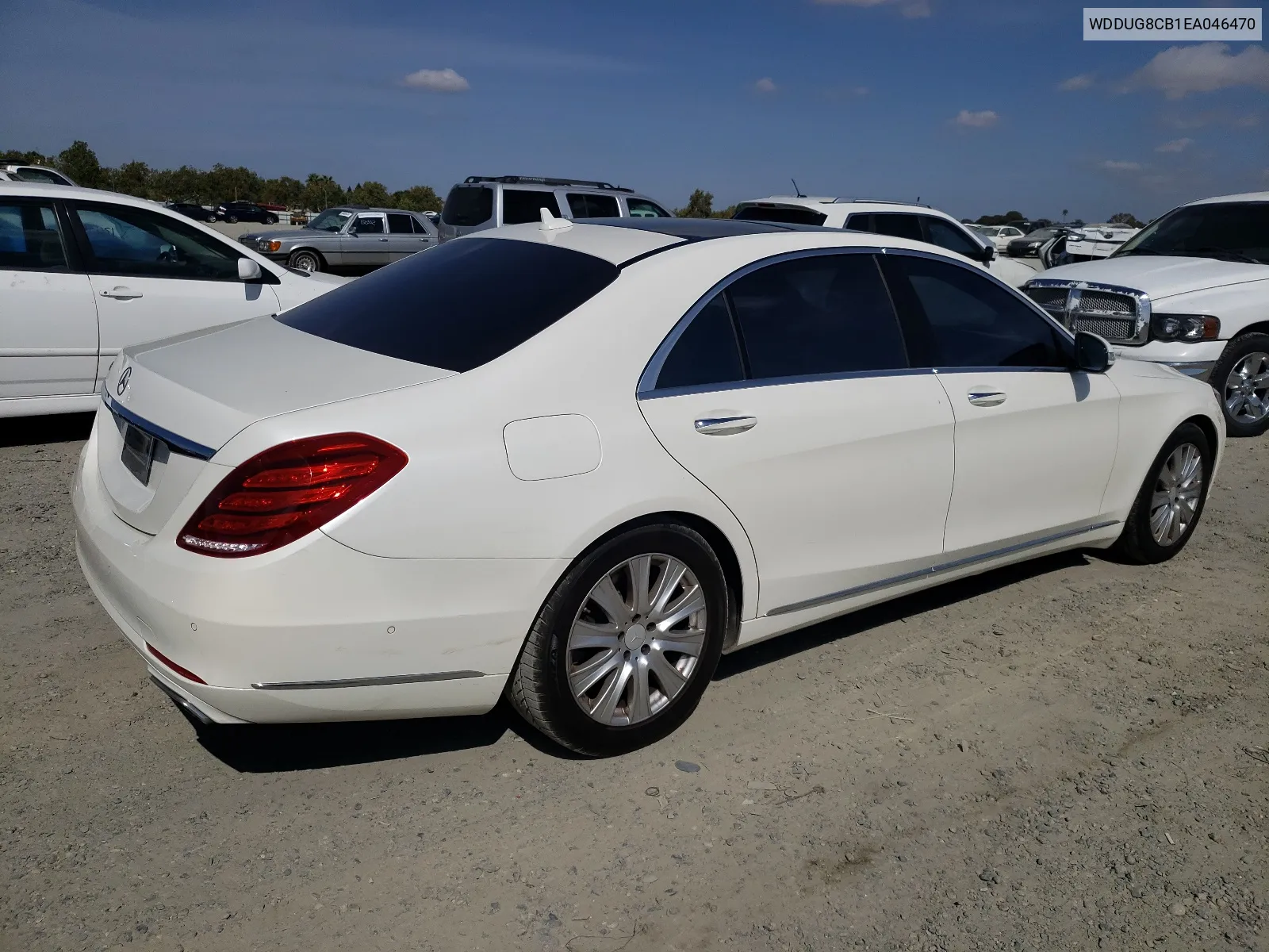 2014 Mercedes-Benz S 550 VIN: WDDUG8CB1EA046470 Lot: 68695094