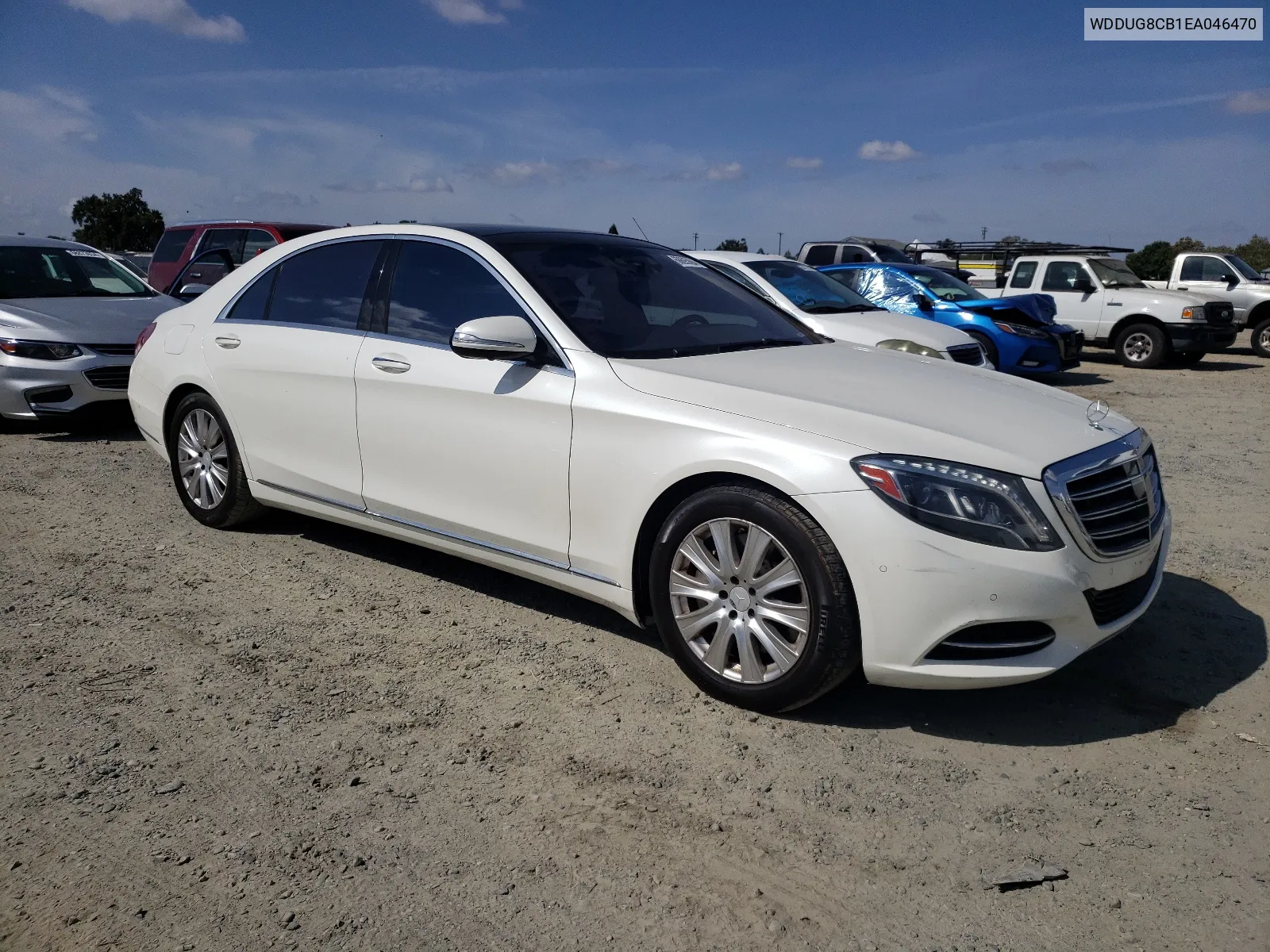 2014 Mercedes-Benz S 550 VIN: WDDUG8CB1EA046470 Lot: 68695094