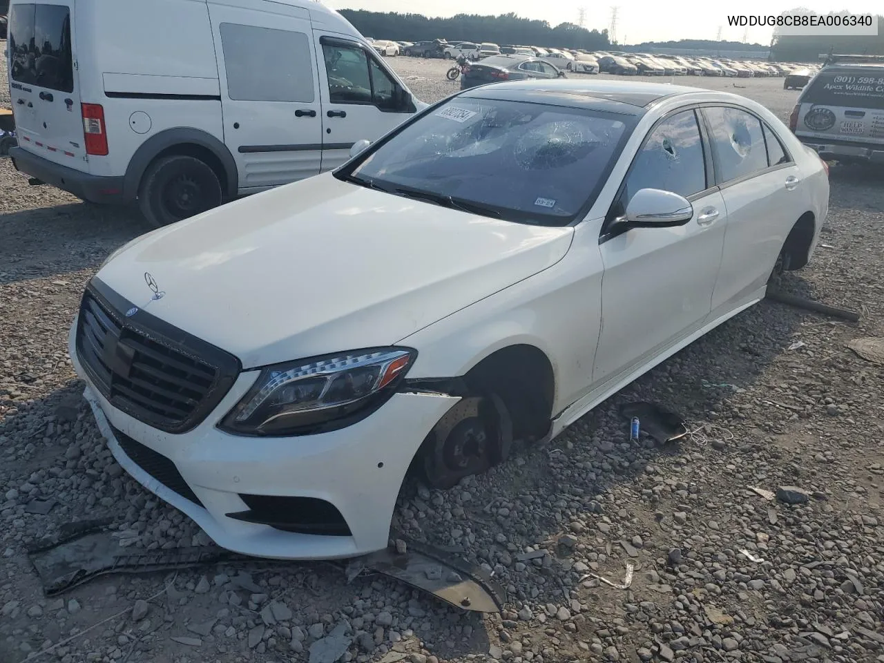 2014 Mercedes-Benz S 550 VIN: WDDUG8CB8EA006340 Lot: 68927354