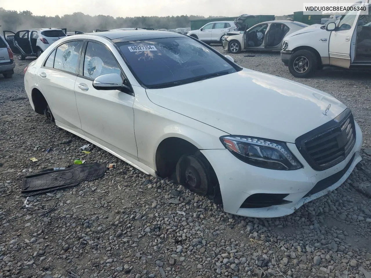 2014 Mercedes-Benz S 550 VIN: WDDUG8CB8EA006340 Lot: 68927354