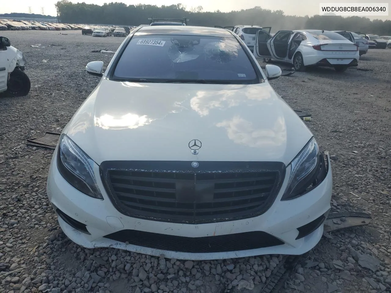 2014 Mercedes-Benz S 550 VIN: WDDUG8CB8EA006340 Lot: 68927354