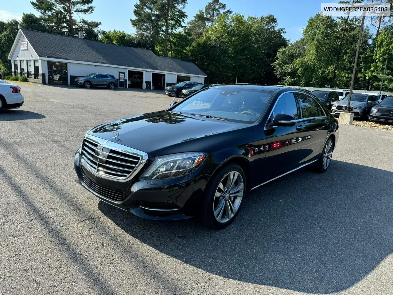 2014 Mercedes-Benz S 550 4Matic VIN: WDDUG8FB2EA035408 Lot: 69346634