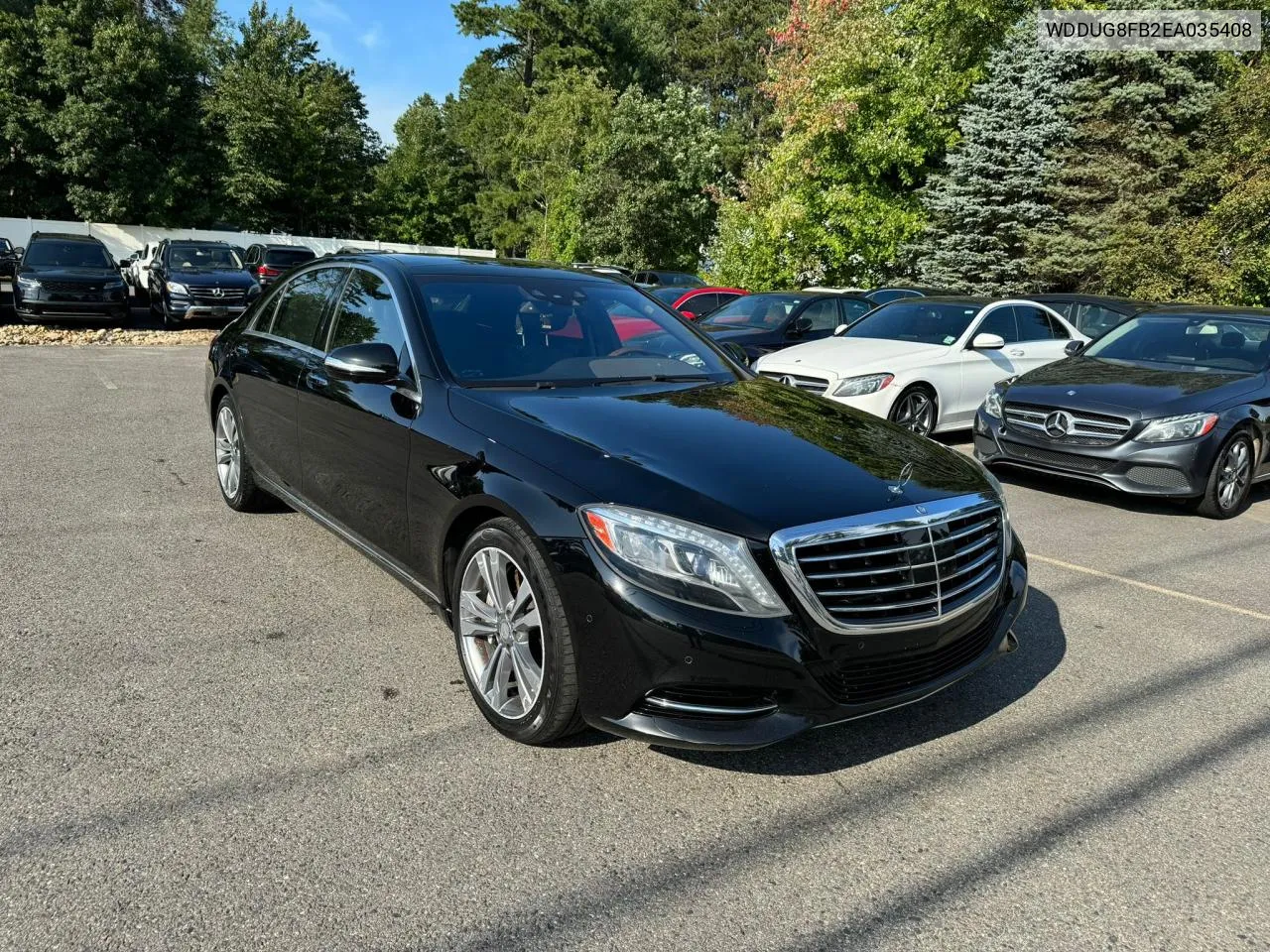 2014 Mercedes-Benz S 550 4Matic VIN: WDDUG8FB2EA035408 Lot: 69346634