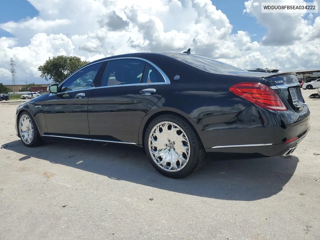 2014 Mercedes-Benz S 550 4Matic VIN: WDDUG8FB5EA034222 Lot: 69764224