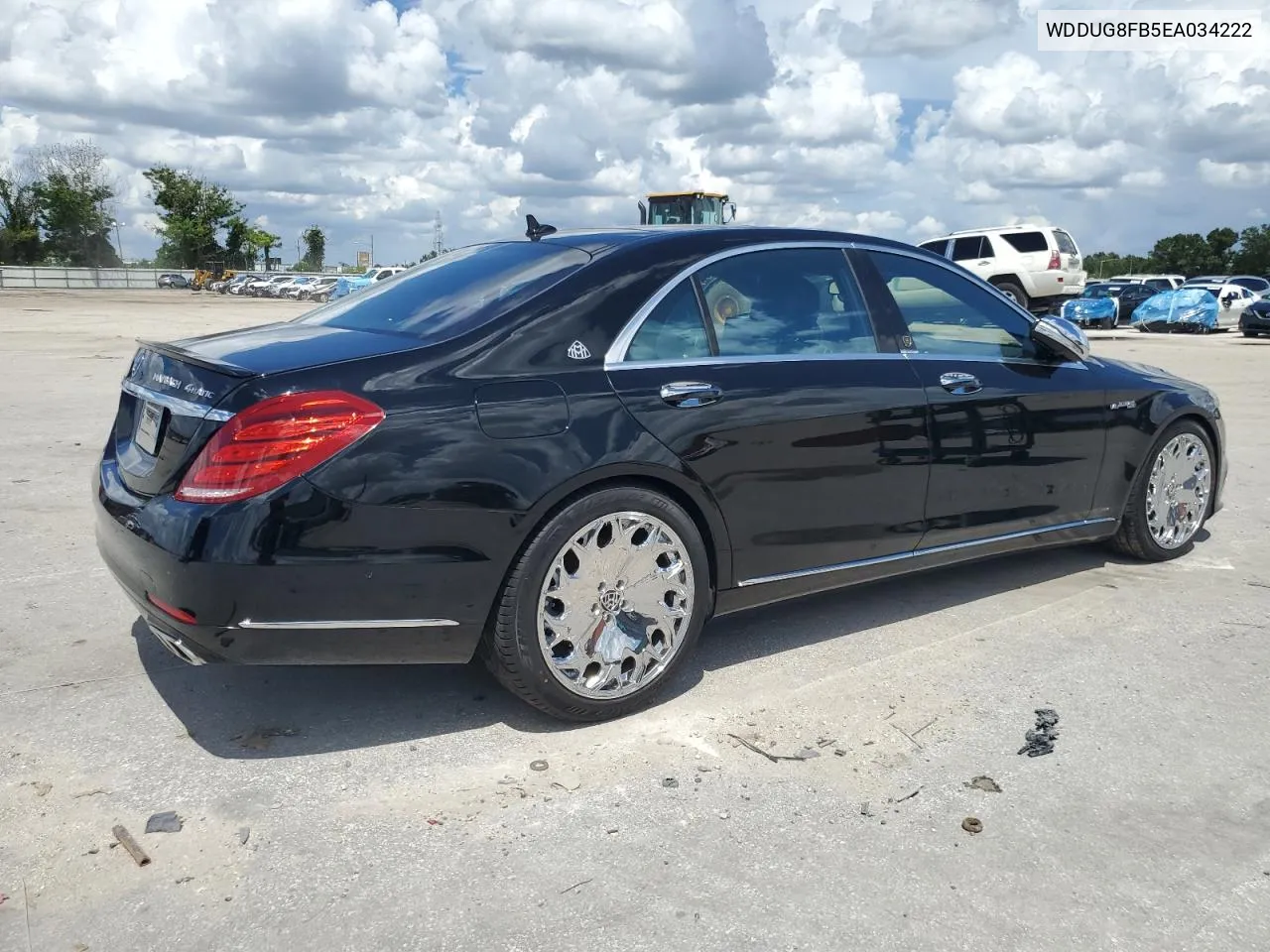 2014 Mercedes-Benz S 550 4Matic VIN: WDDUG8FB5EA034222 Lot: 69764224