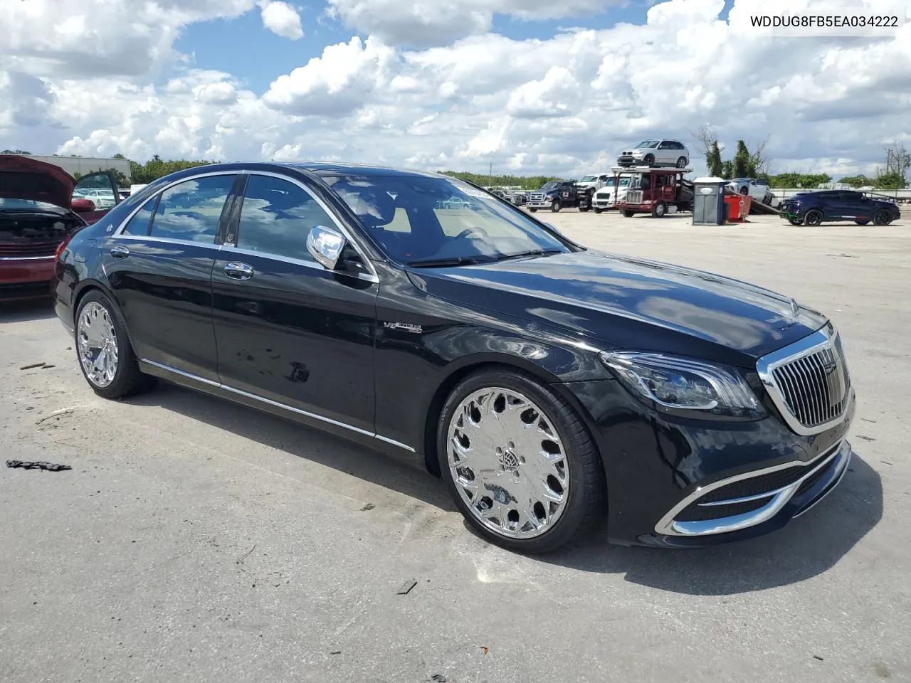 2014 Mercedes-Benz S 550 4Matic VIN: WDDUG8FB5EA034222 Lot: 69764224