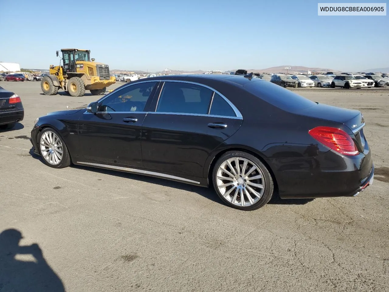 2014 Mercedes-Benz S 550 VIN: WDDUG8CB8EA006905 Lot: 72856944