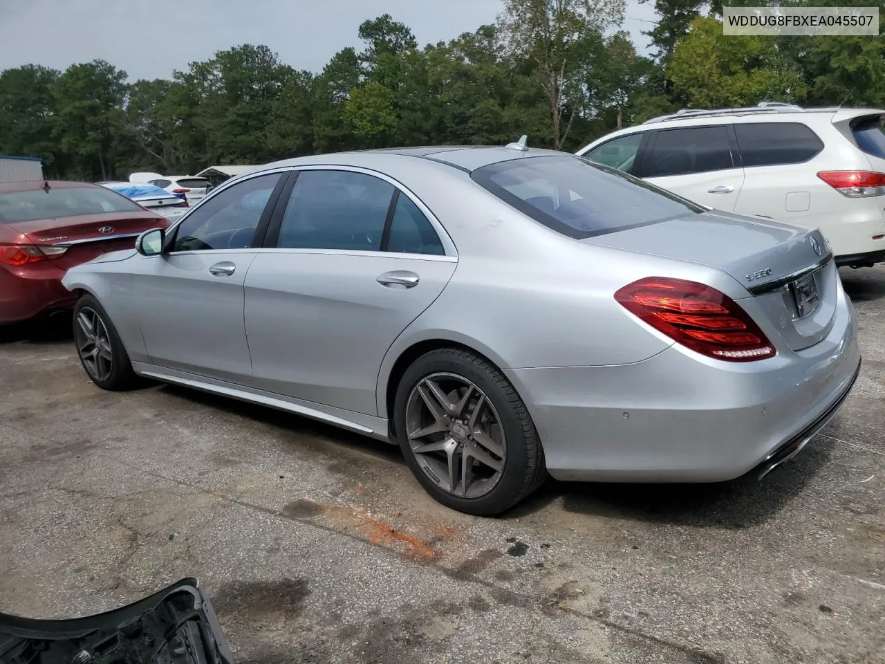 2014 Mercedes-Benz S 550 4Matic VIN: WDDUG8FBXEA045507 Lot: 73490474