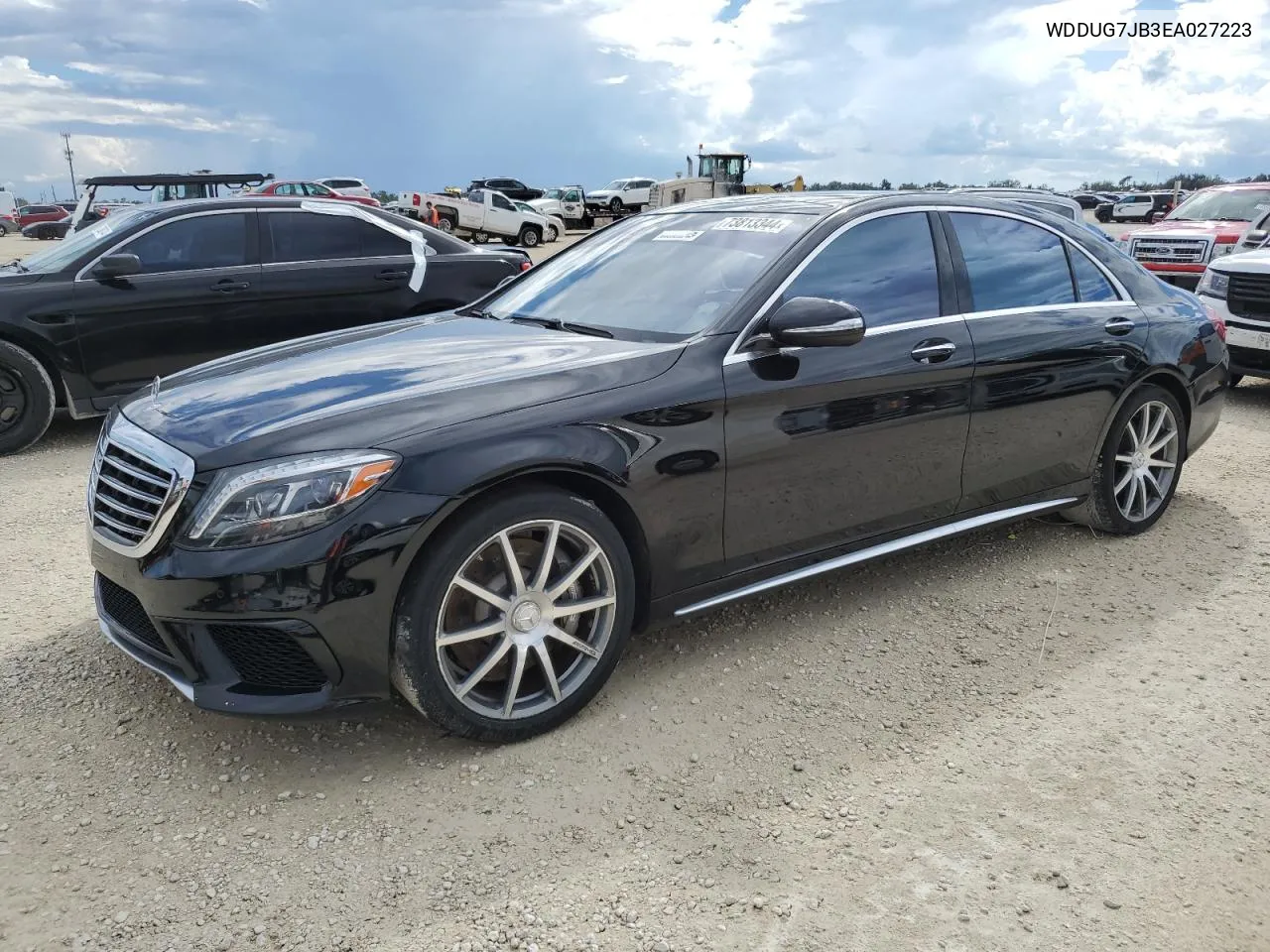 2014 Mercedes-Benz S 63 Amg VIN: WDDUG7JB3EA027223 Lot: 73813344