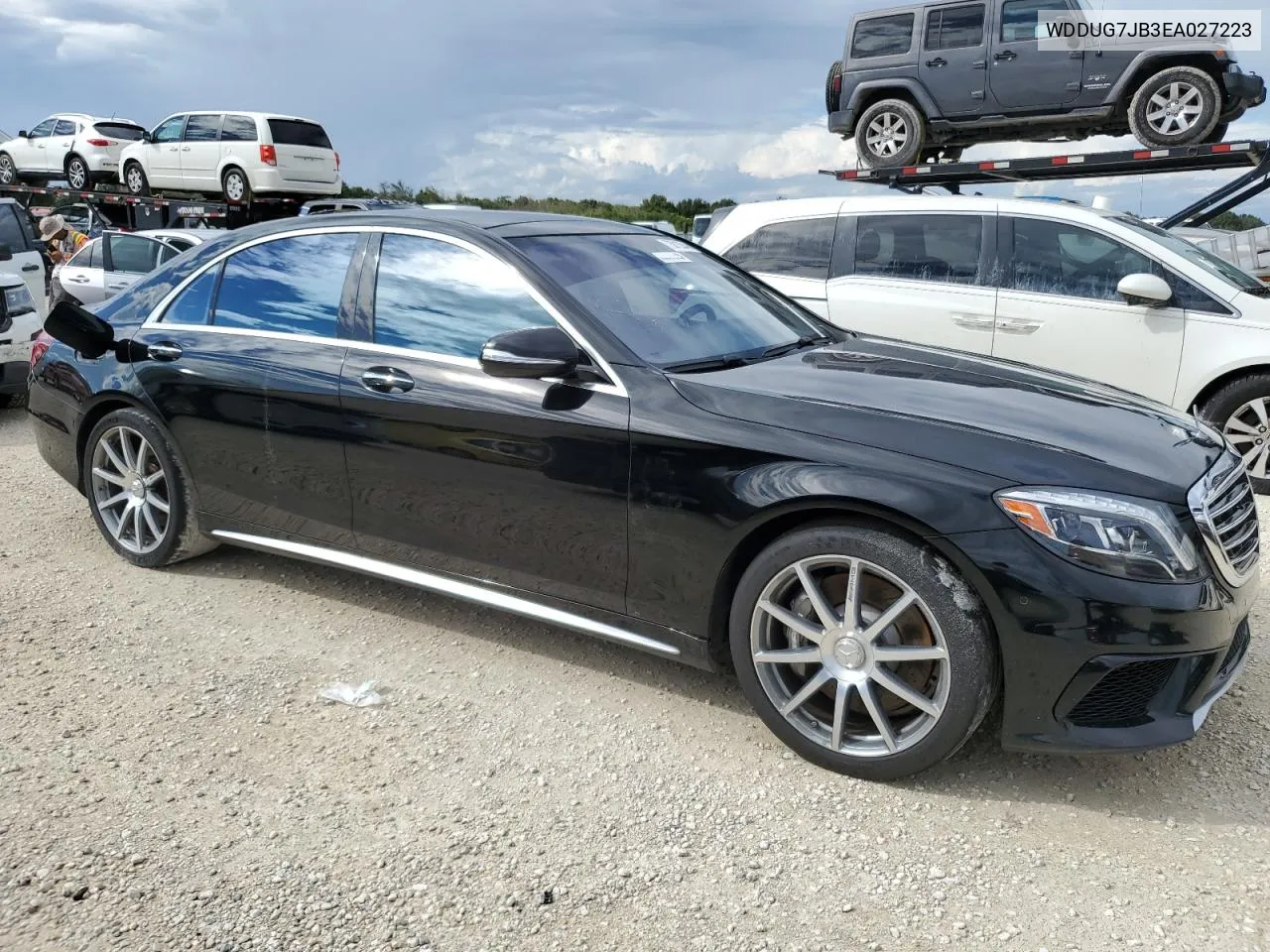 2014 Mercedes-Benz S 63 Amg VIN: WDDUG7JB3EA027223 Lot: 73813344