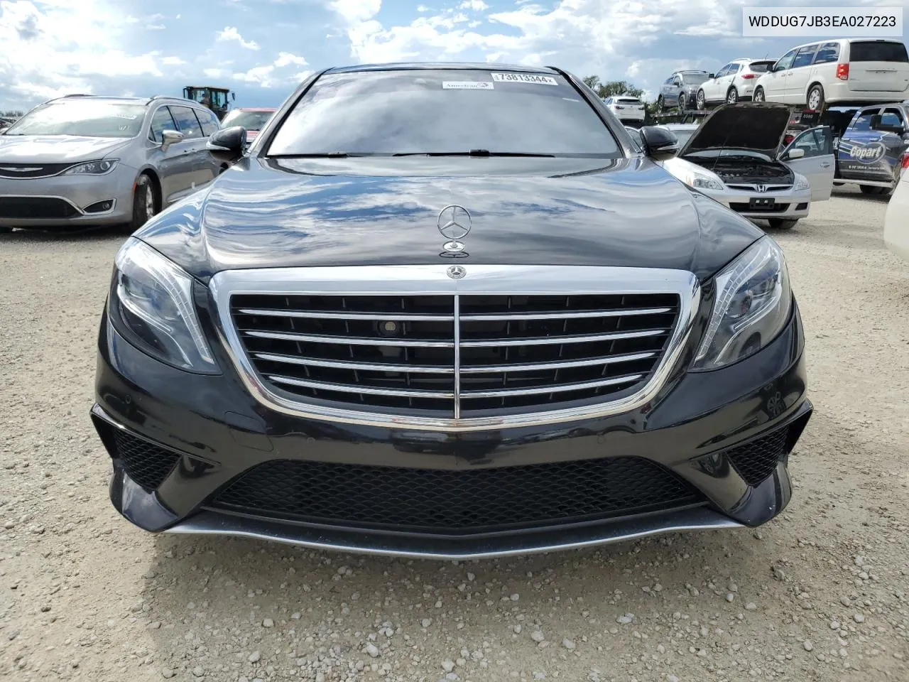 2014 Mercedes-Benz S 63 Amg VIN: WDDUG7JB3EA027223 Lot: 73813344