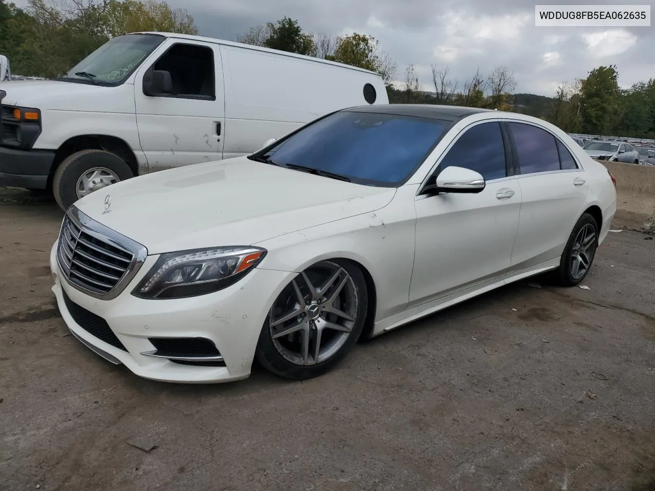 2014 Mercedes-Benz S 550 4Matic VIN: WDDUG8FB5EA062635 Lot: 74116834