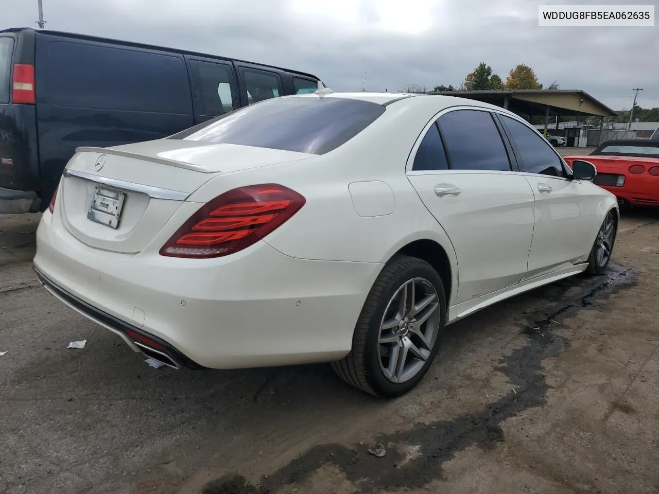 2014 Mercedes-Benz S 550 4Matic VIN: WDDUG8FB5EA062635 Lot: 74116834