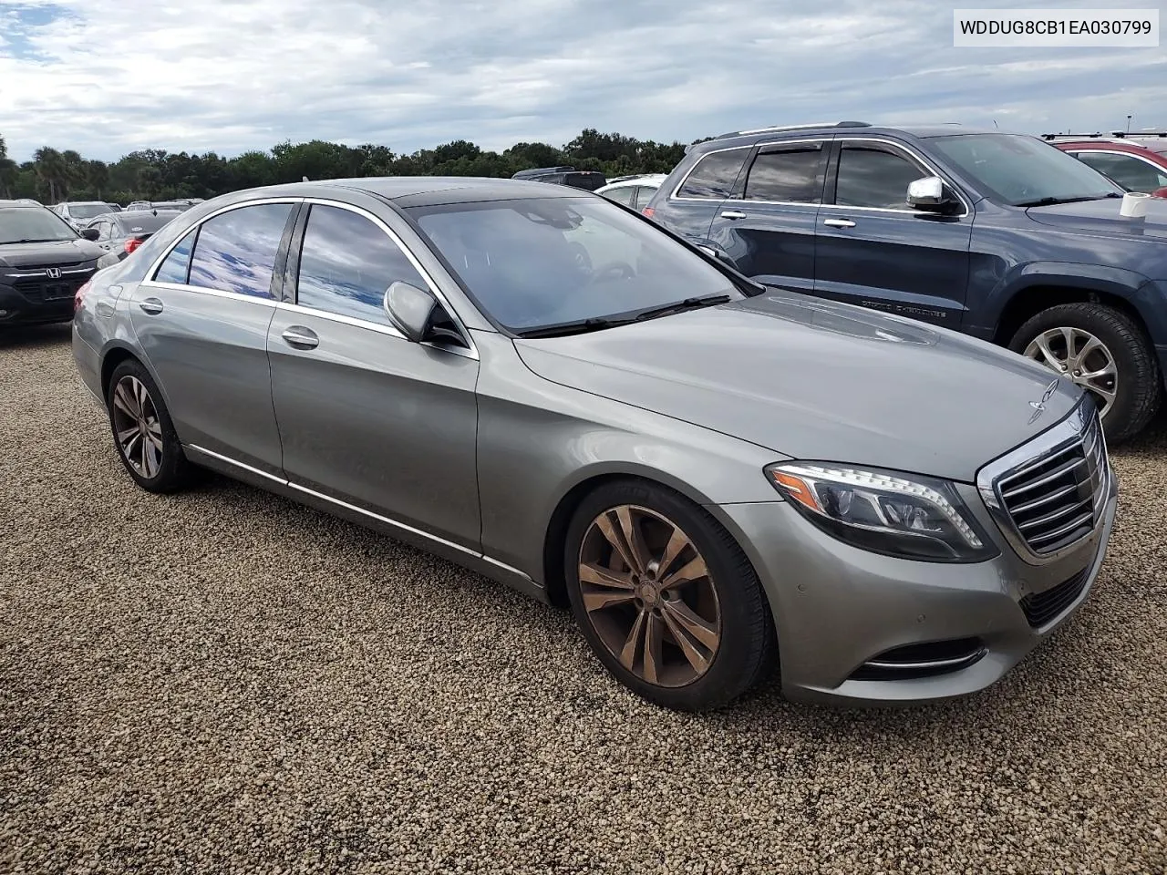 2014 Mercedes-Benz S 550 VIN: WDDUG8CB1EA030799 Lot: 74300324