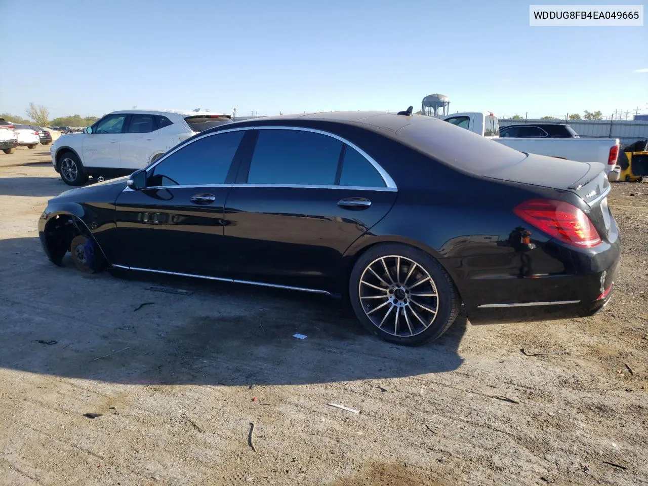 2014 Mercedes-Benz S 550 4Matic VIN: WDDUG8FB4EA049665 Lot: 74897674