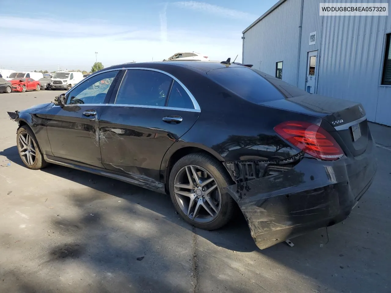 2014 Mercedes-Benz S 550 VIN: WDDUG8CB4EA057320 Lot: 75346164