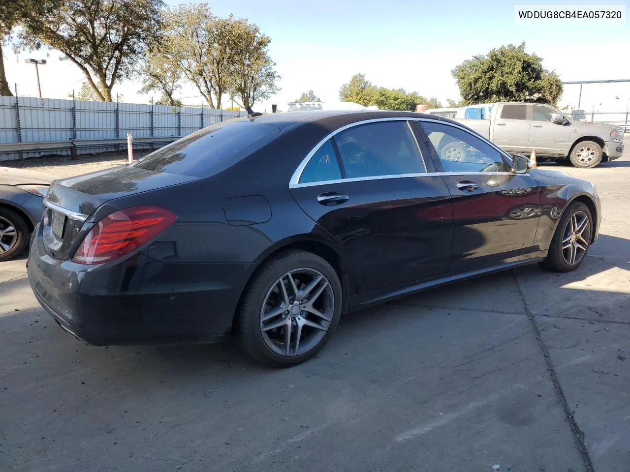 2014 Mercedes-Benz S 550 VIN: WDDUG8CB4EA057320 Lot: 75346164