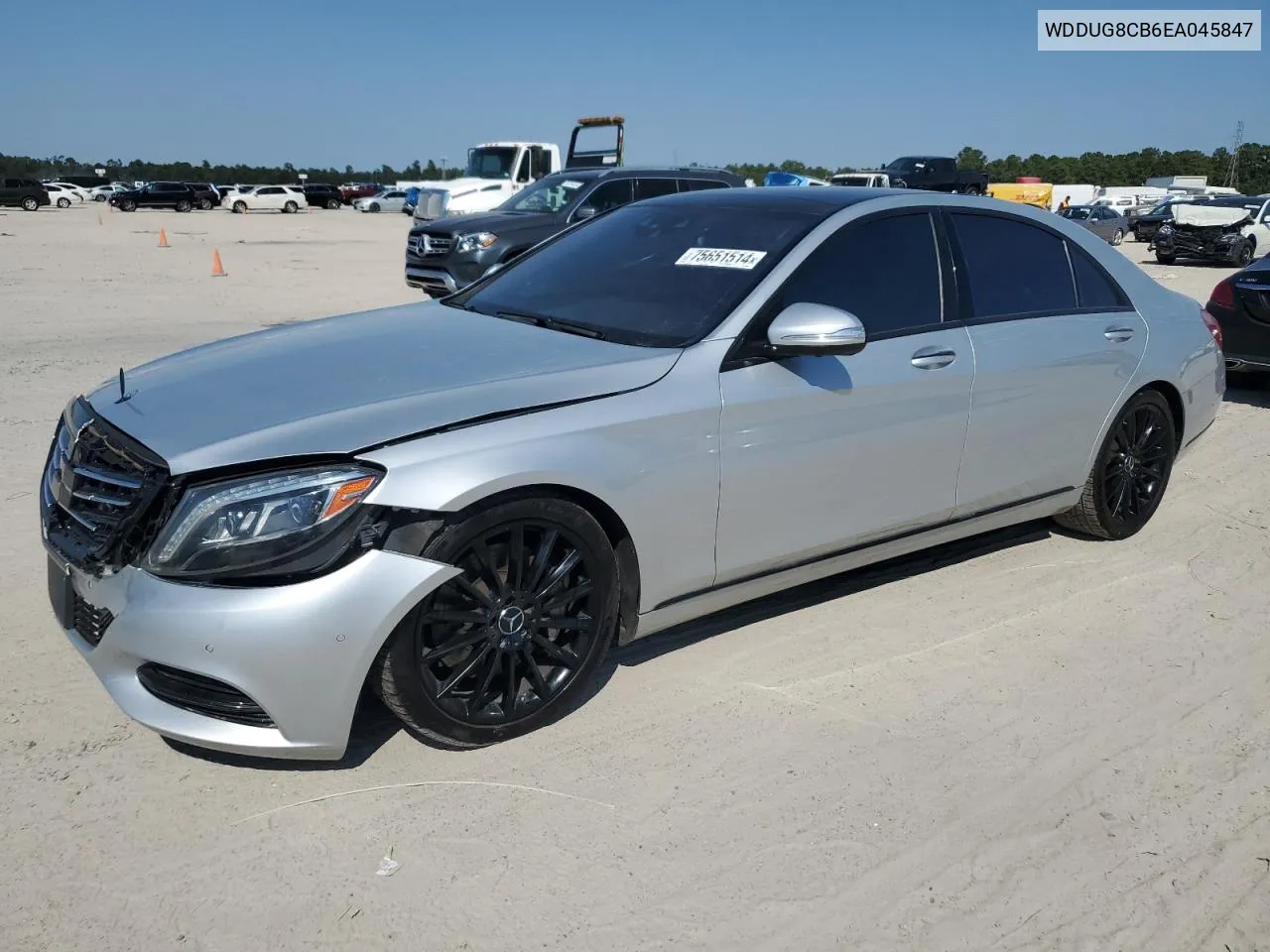 2014 Mercedes-Benz S 550 VIN: WDDUG8CB6EA045847 Lot: 75651514